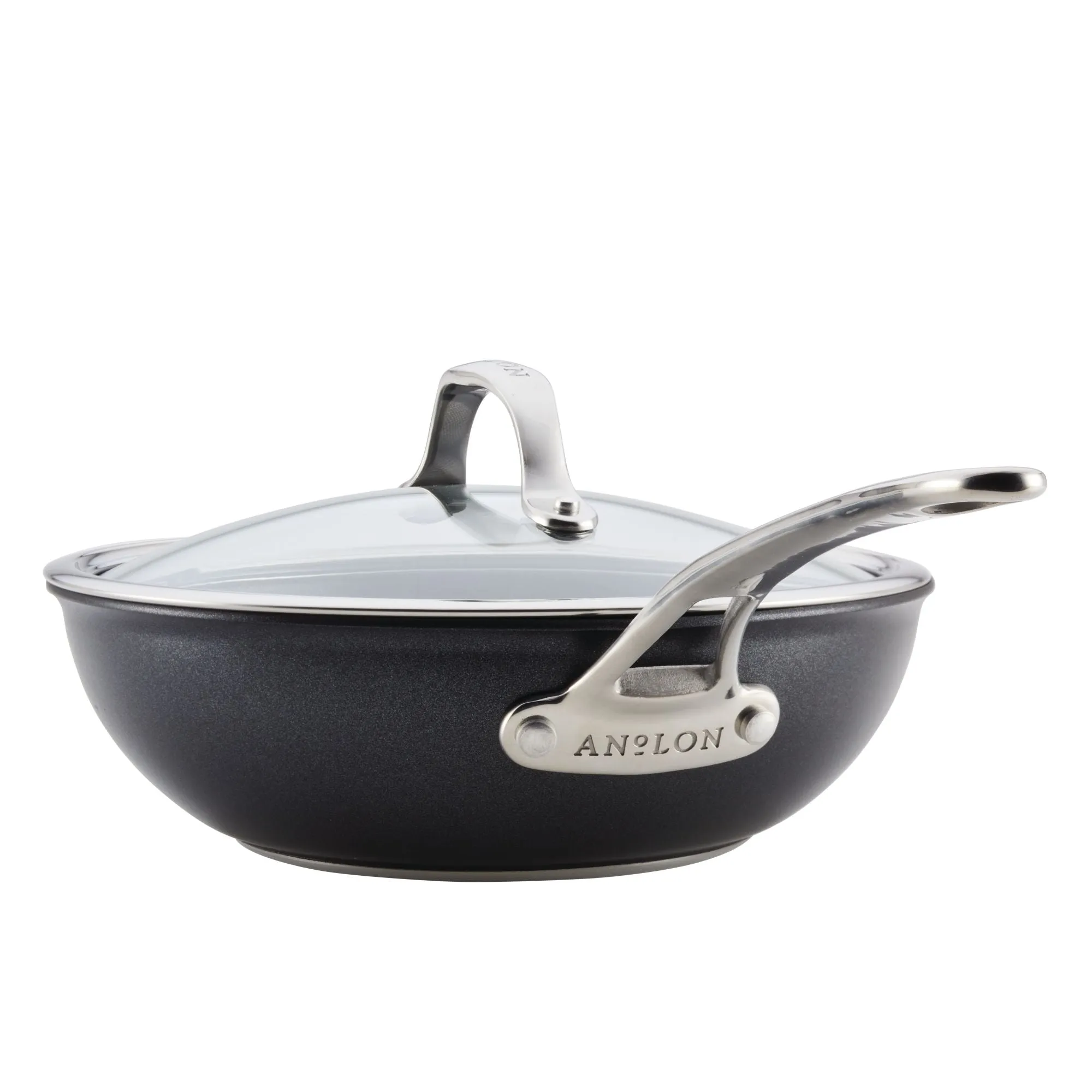 10-Inch Hybrid Nonstick Wok With Lid