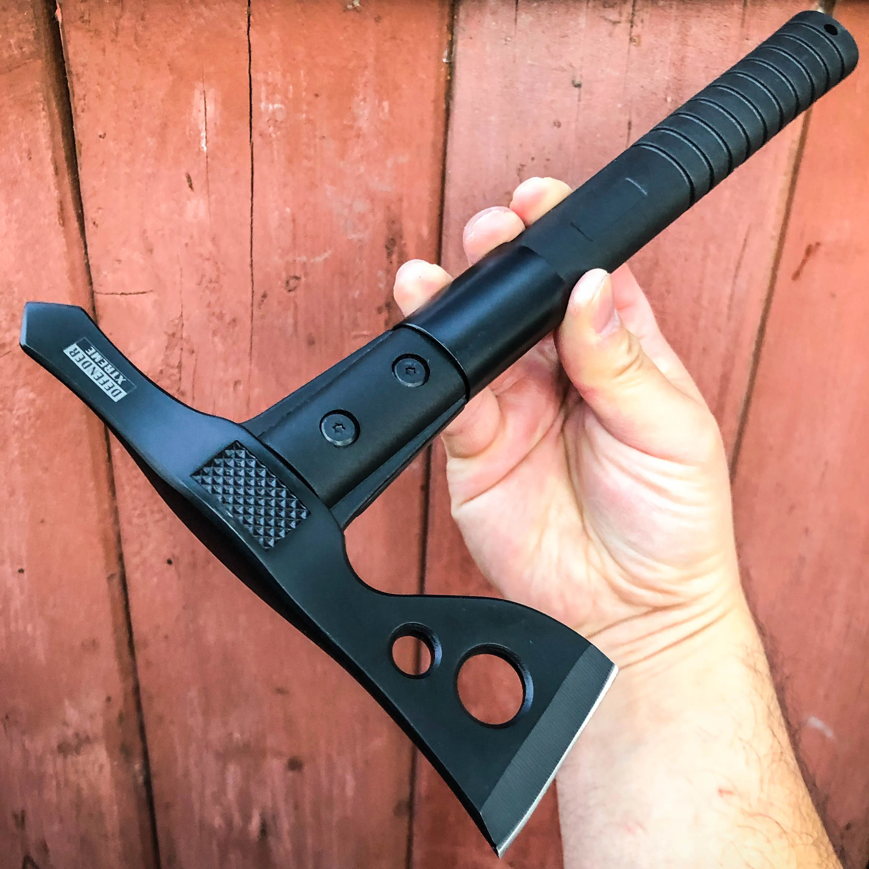 12" Black Tactical Throwing Tomahawk Axe Hatchet