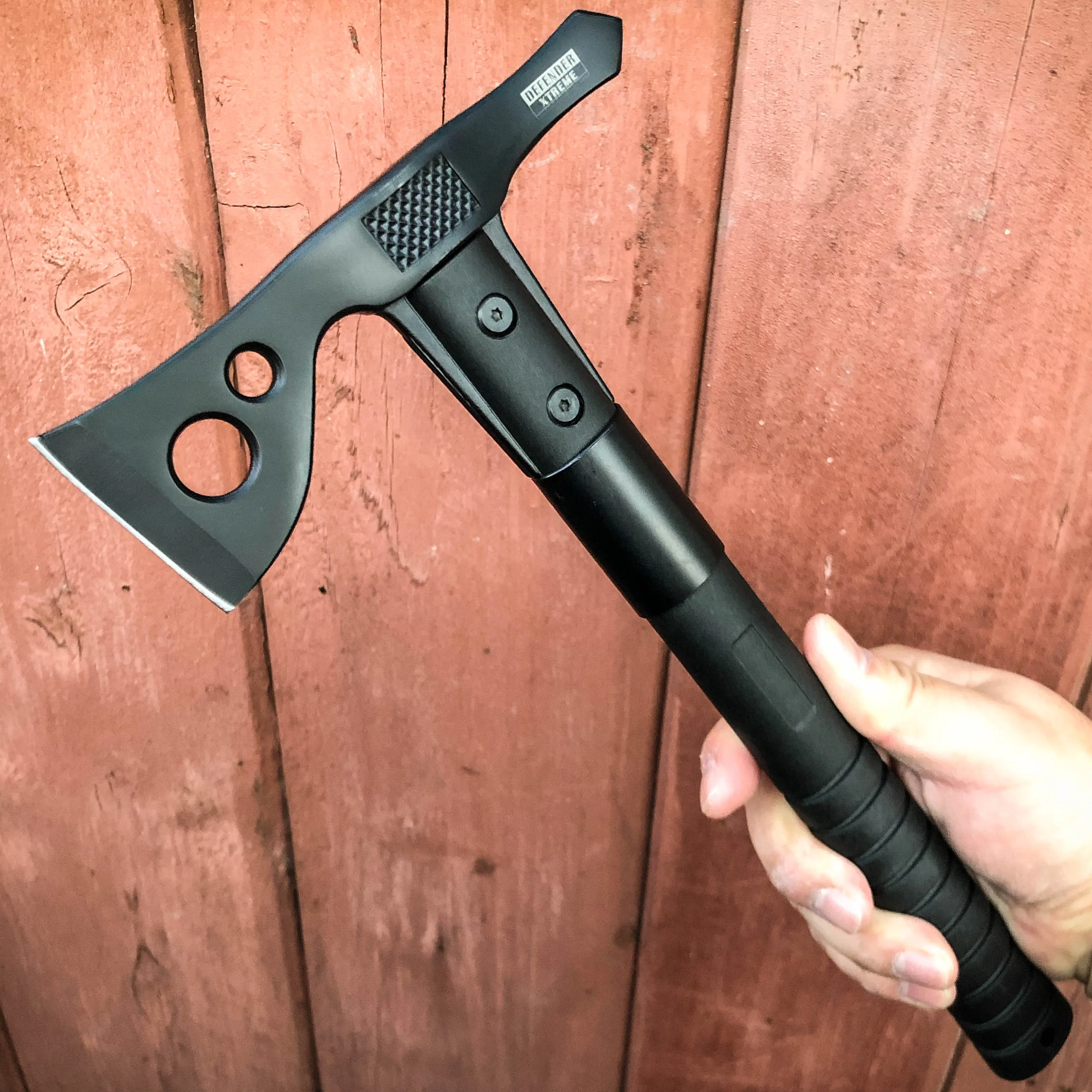 12" Black Tactical Throwing Tomahawk Axe Hatchet