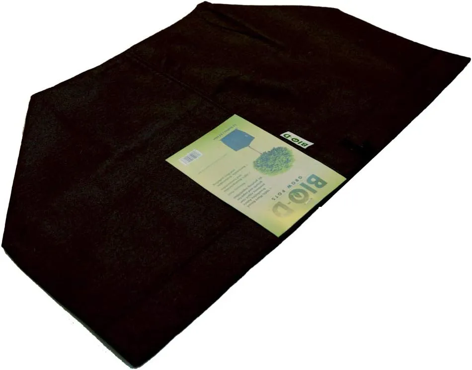 15 Gallon 3-Pack Biodegradable Fabric Plant Grow Bag Heavy Duty Environmentally Friendly…