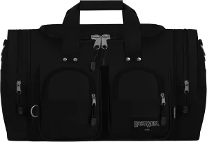 22"/25"/30" Heavy Duty Polyester Duffel Gym Bag Sports Travel Carry-on Duffel (Black, 30")