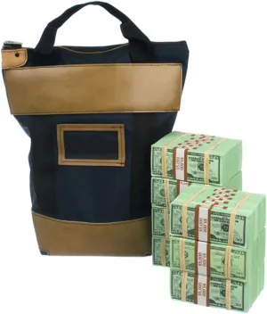 22W x 18H x 7D - Locking Courier Bag - Navy Blue