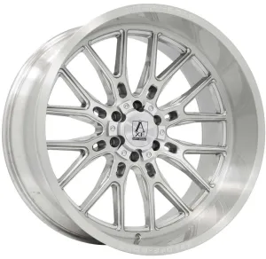 22x12 AXE Offroad Atlas Silver Brush Milled  6x135 6x5.5/139.7 -44mm