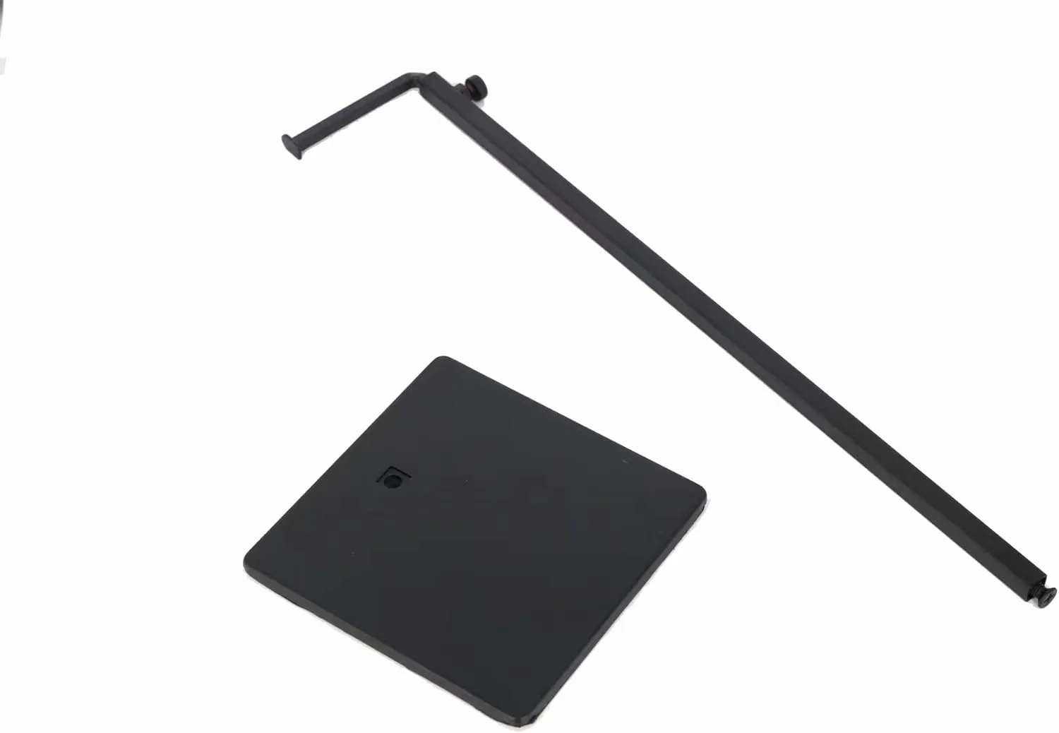 2pack of Metal Handbag Rack Display Single Side Adjustable Handbag Display Stand (Black)