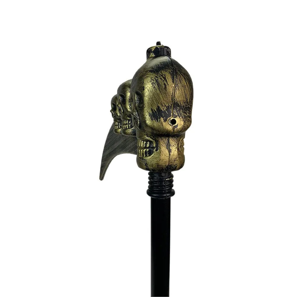 3 Skull Sickle Hand Prop for Halloween Costume Party & Halloween Décor