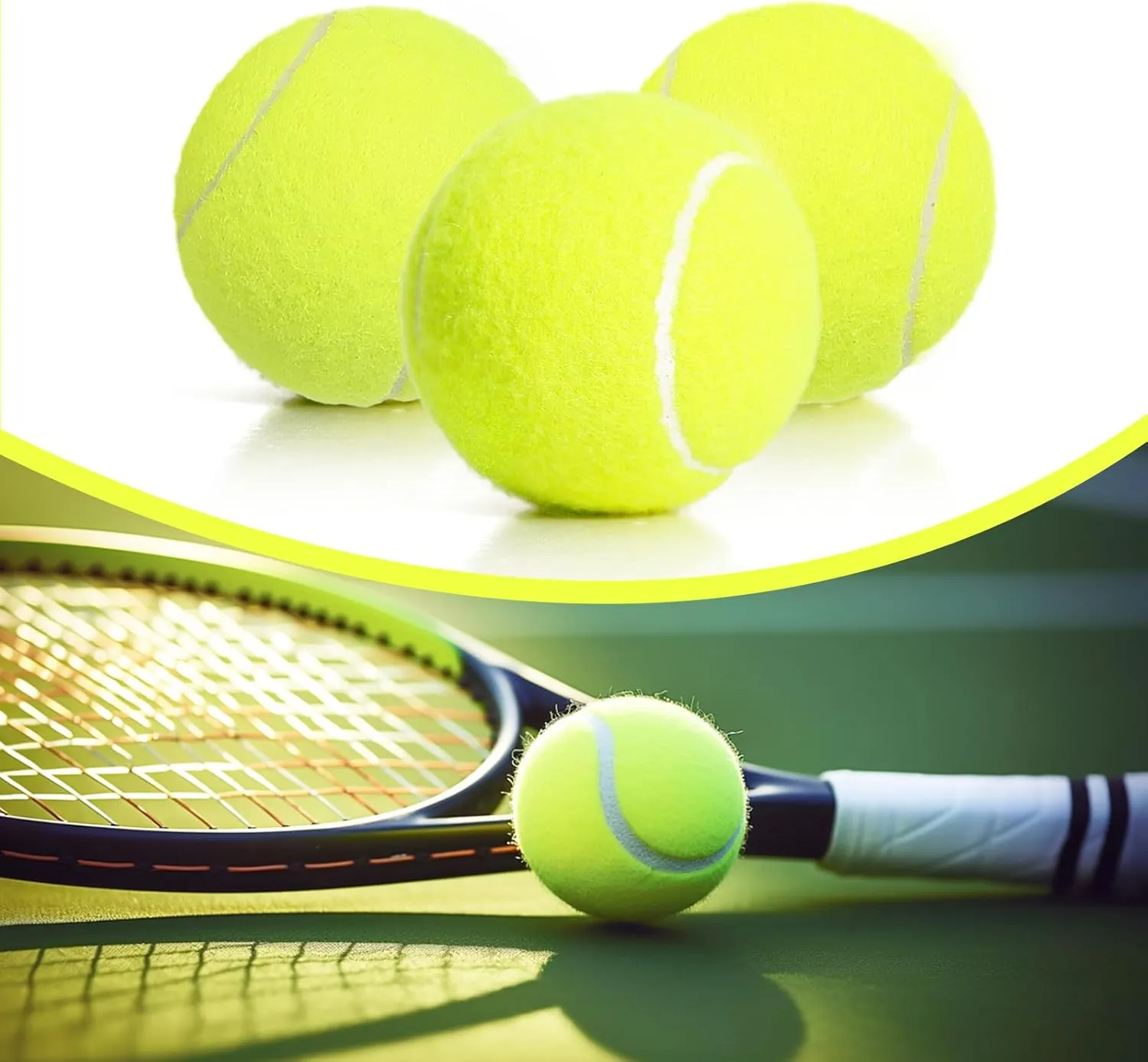 30 Pack Tennis Balls, Training Tennis Balls, Pet Dog Playing Balls, Practice Tennis Balls with Mesh Bag for Transport and Beginner Training