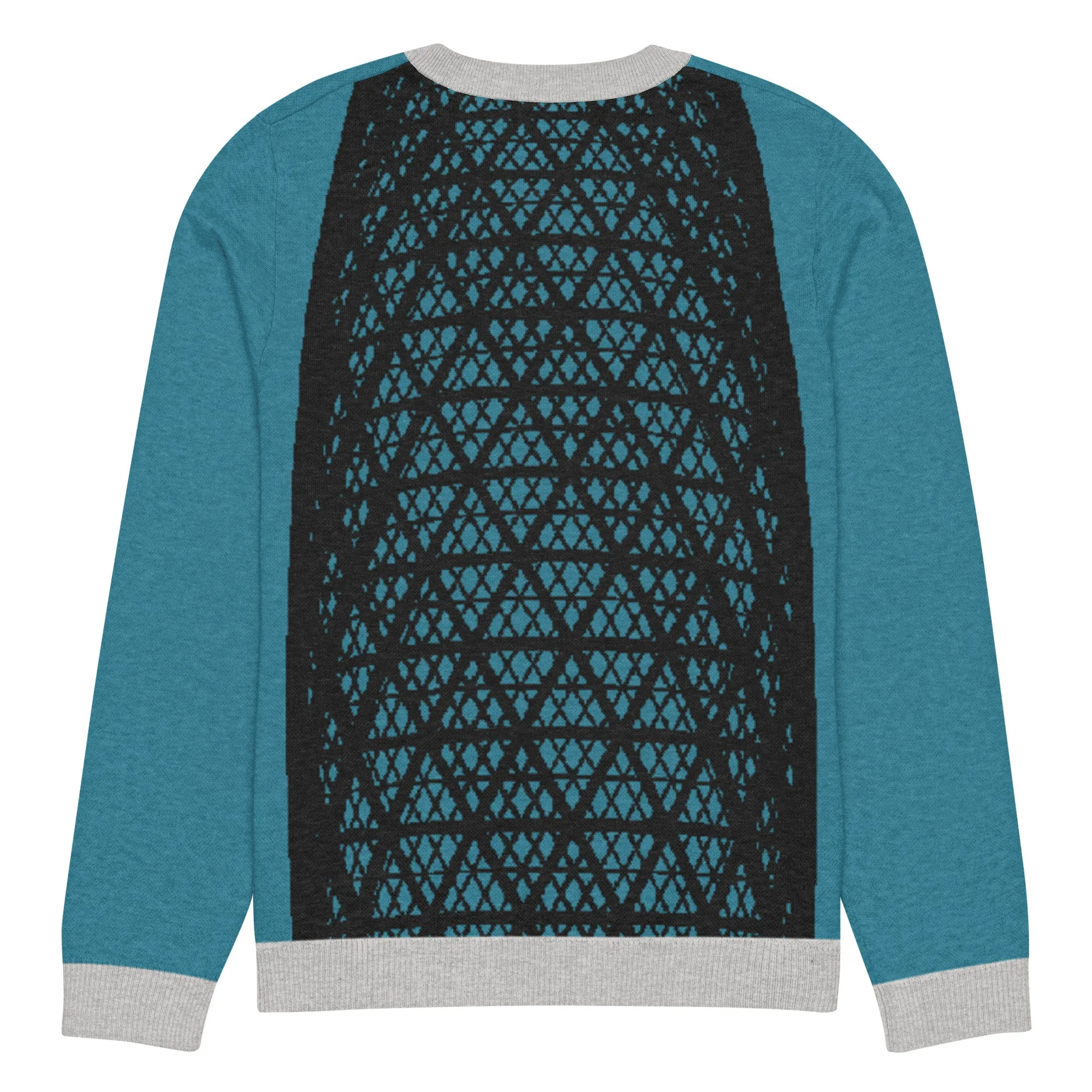 30 St Mary Axe (the Gherkin) Knitted Crew Neck Sweater