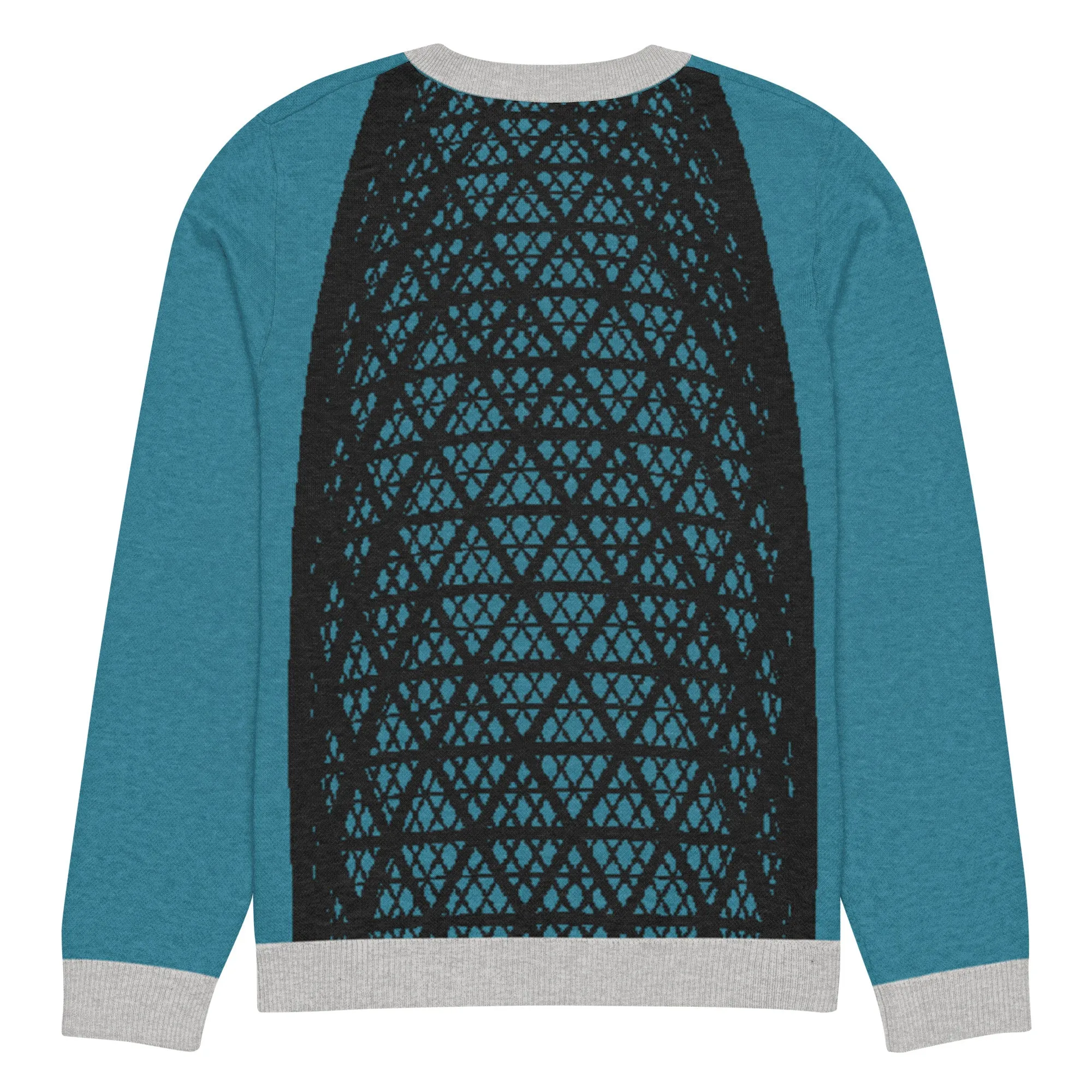 30 St Mary Axe (the Gherkin) Knitted Crew Neck Sweater