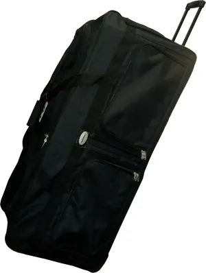 30'/36"/42" 1200 D Heavy Duty Polyester Rolling Duffel Bag (42)