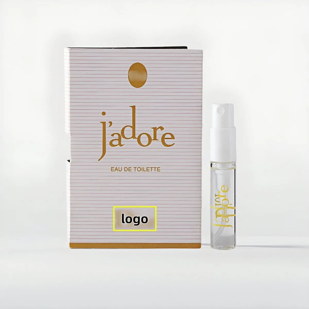 5 Pcs Jadore Eau De Toilette Vaporisateur Spray 0.05 fl oz / 1.5 ml Perfume Promo Size Spray Vial On Card