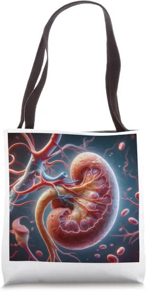 Adrenal Gland Adrenal Insufficiency Kidney Tote Bag