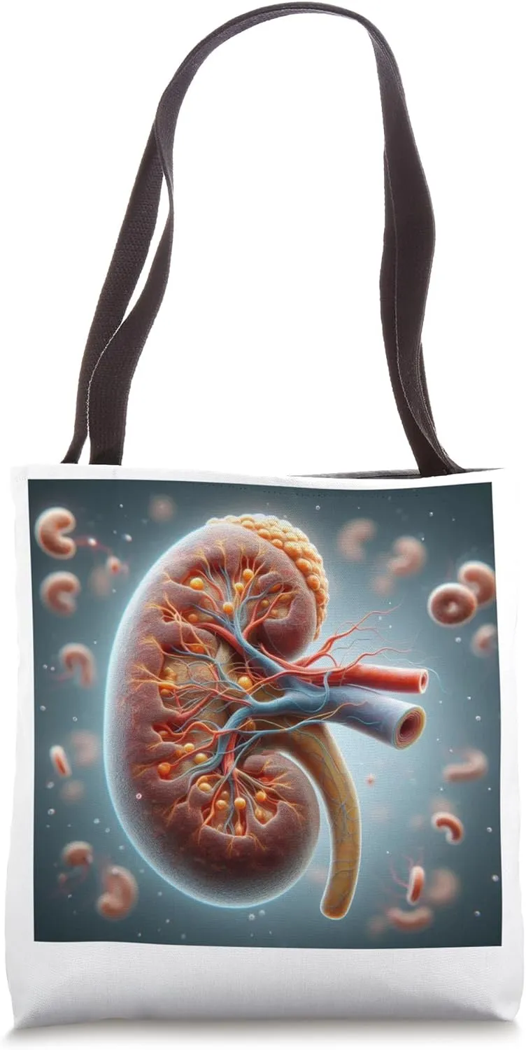 Adrenal Gland Adrenal Insufficiency Kidney Tote Bag