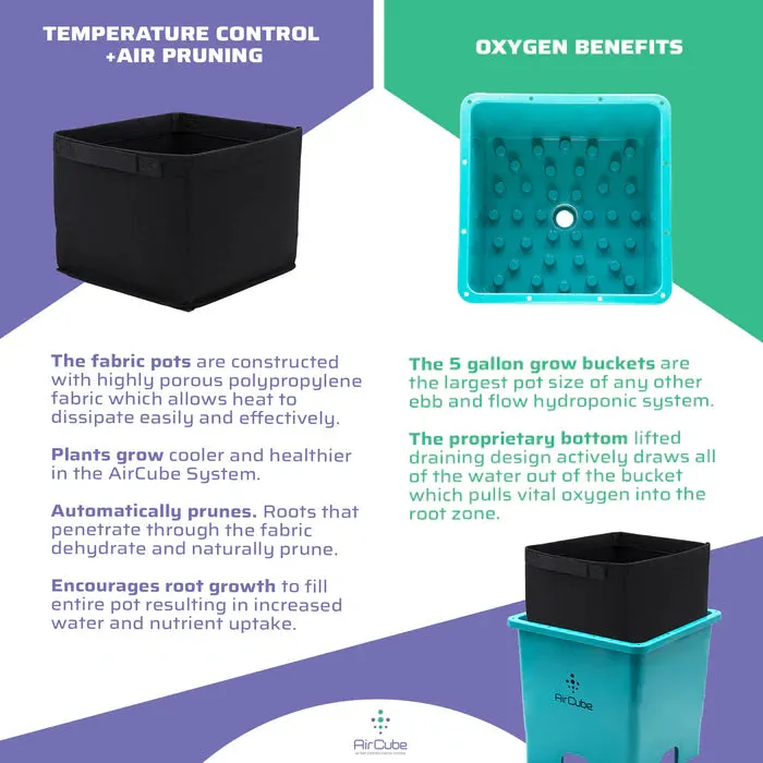 AirCube Active Oxygen Ebb and Flow Grow System