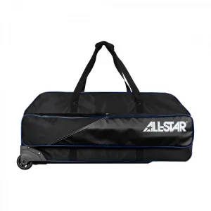 All Star Wheeled Pro Model Players Duffle Bag with Bat Sleeve
