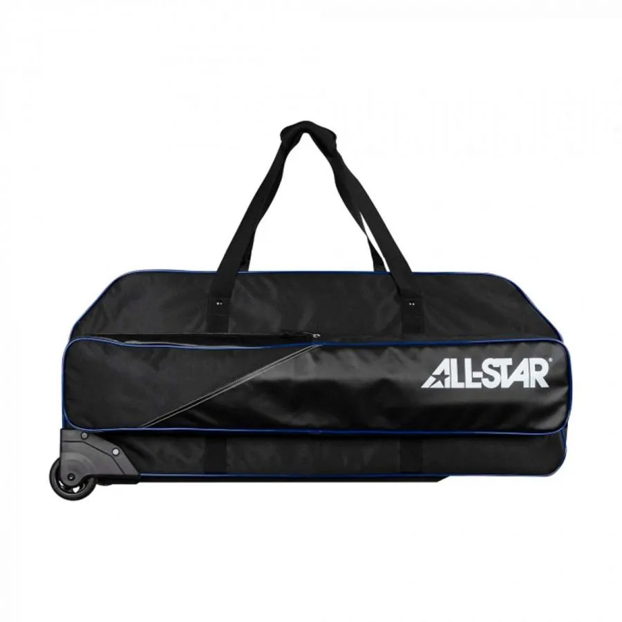 All Star Wheeled Pro Model Players Duffle Bag with Bat Sleeve