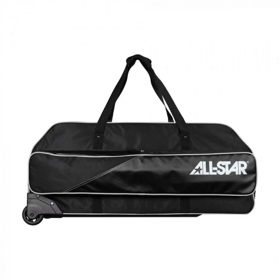 All Star Wheeled Pro Model Players Duffle Bag with Bat Sleeve