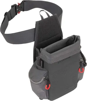 Allen Company Competitor All-in-One Shotgun Shell Pouch with D-Rings - Clay, Trap, and Skeet Shooting Accessories - Hunting and Gun Range Gear - Hard Molded Design - Gray