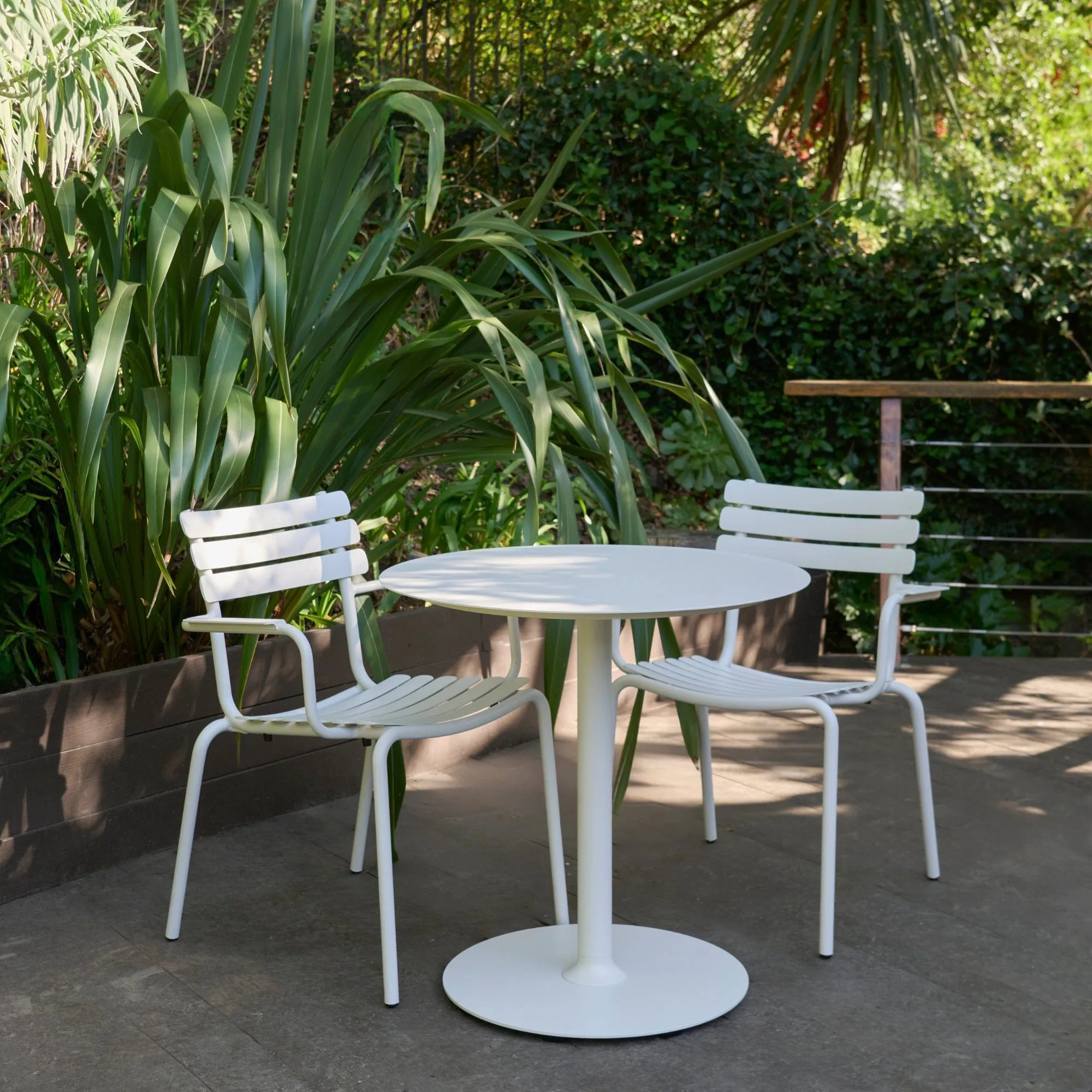 Alua Dining Chair (No Arms) - White