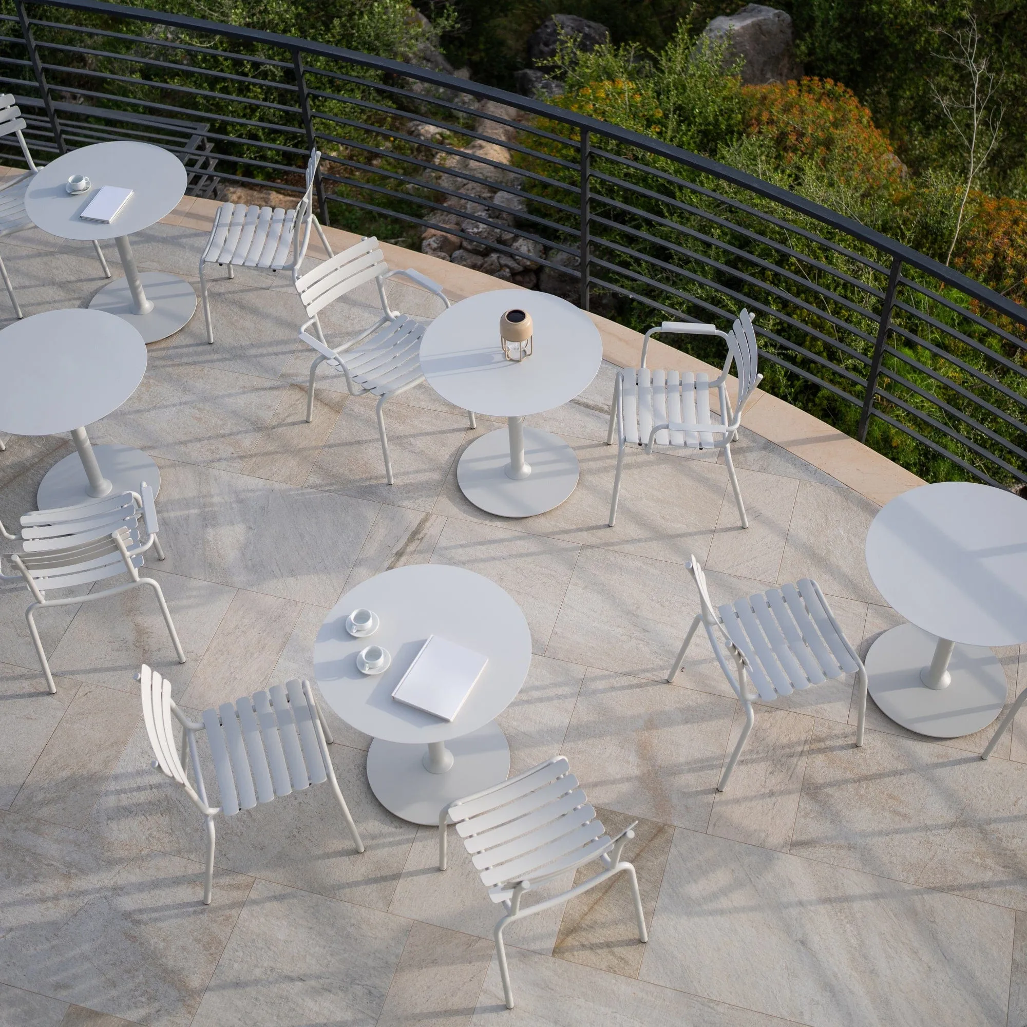 Alua Dining Chair (No Arms) - White