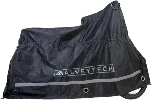 AlveyTech Universal Deluxe Weatherproof Cover For Electric Bikes & Scooters - Secure Fit to the Vehicle, Heavy Duty Protection, Outdoor & Travel - Pride Mobility Scooter Covers