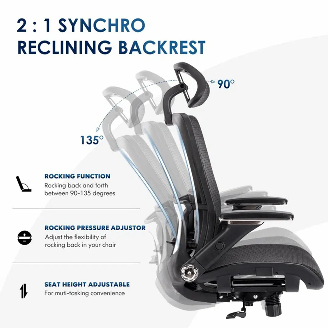 Alvin Ergonomic Computer Office Desk Chair