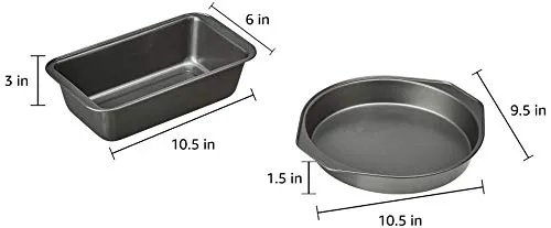Amazon Basics Nonstick Oven Bakeware Set