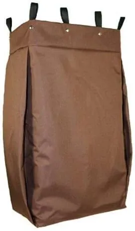 American Supply Replacement Housekeeping Cart Bag High Capacity with Loops and Snaps 36" Long