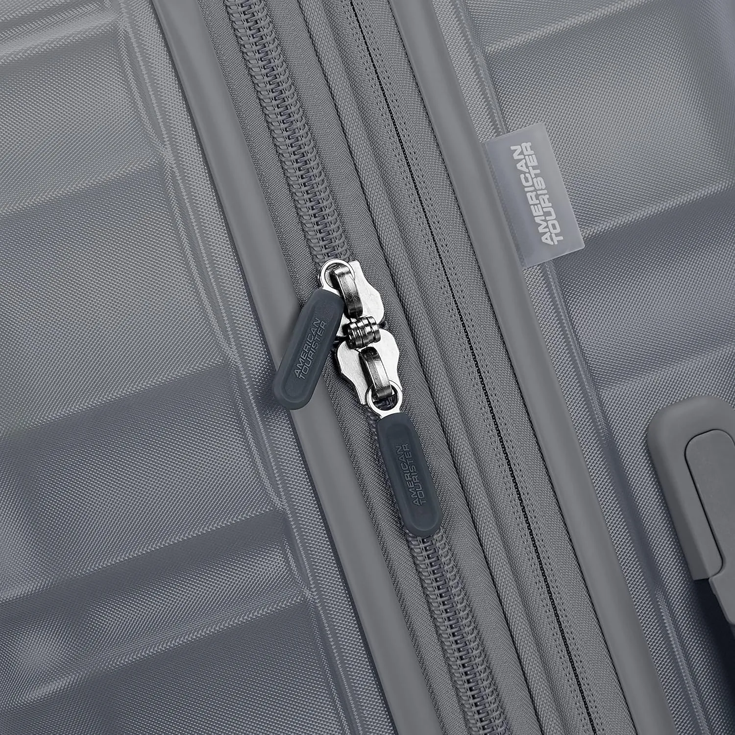 American Tourister Cascade Hardside Expandable Luggage with Spinner Wheels, Graphite, 24-Inch