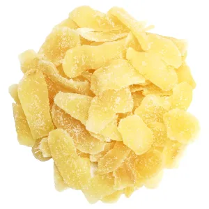 Anna and Sarah Dried Crystallized Ginger Slice in Resealable Bag, 3 Lbs (Pack of 2)