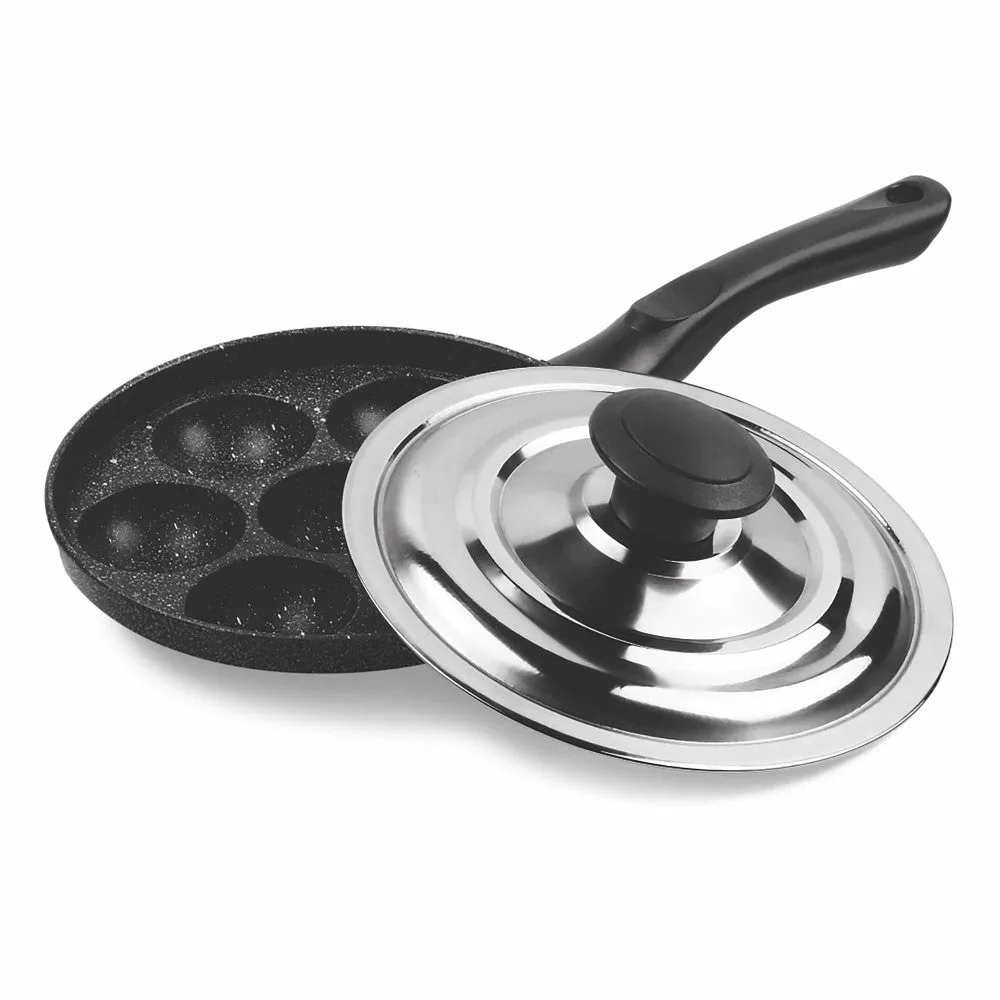 Appam Patra With Lid-Granito-Non Induction (Milton Procook)