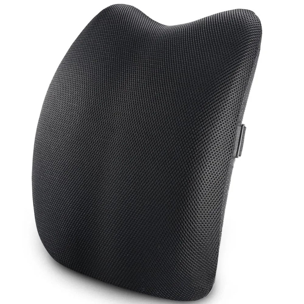 Autoyouth Lumbar Support Back Cushion,Back Pillow for Office Chair and Car Seat,Ergonomic Pillow Memory Foam Orthopedic Backrest for Couch