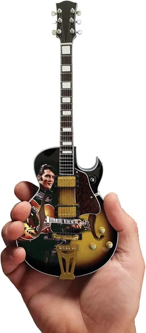 Axe Heaven Licensed Elvis Presley '68 Special Hollow Body Mini Guitar Replica (EP-361)
