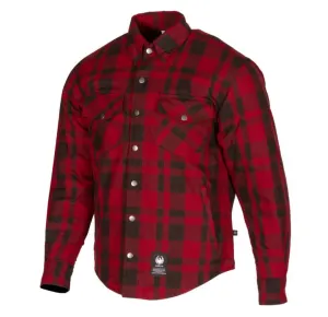 Axe Hydro Waterproof Riding Shirt - Red Plaid