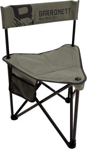 Barronett Blinds® Aluminum XL Blind Chair, Lightweight, Aluminum Frame, Weighs 4 LBS., 400 LB. Weight Rating, 18” Seat Height, Folds for Transport, BC109