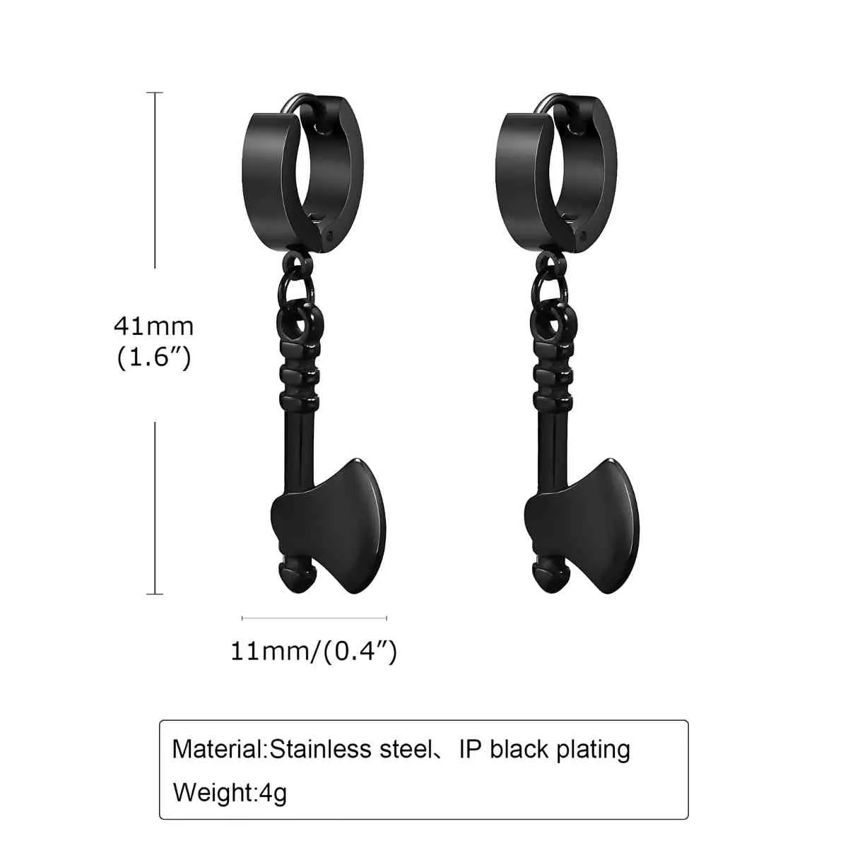 Battle Axe Earrings