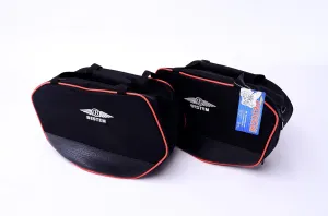 Bestem Saddlebag Side Case Liner Liners Bag Sideliner for 2015  Ducati Multistrada 1200 Red Piping