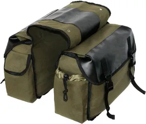 Bike Bag Bicycles Panniers Rear Rack Bag 40L Large Water-Resistant Bicycles Trunk Bag Bike Saddle Bag For Long Cycling