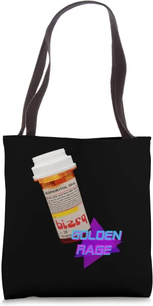 Bizrq Golden Rage Tote Bag