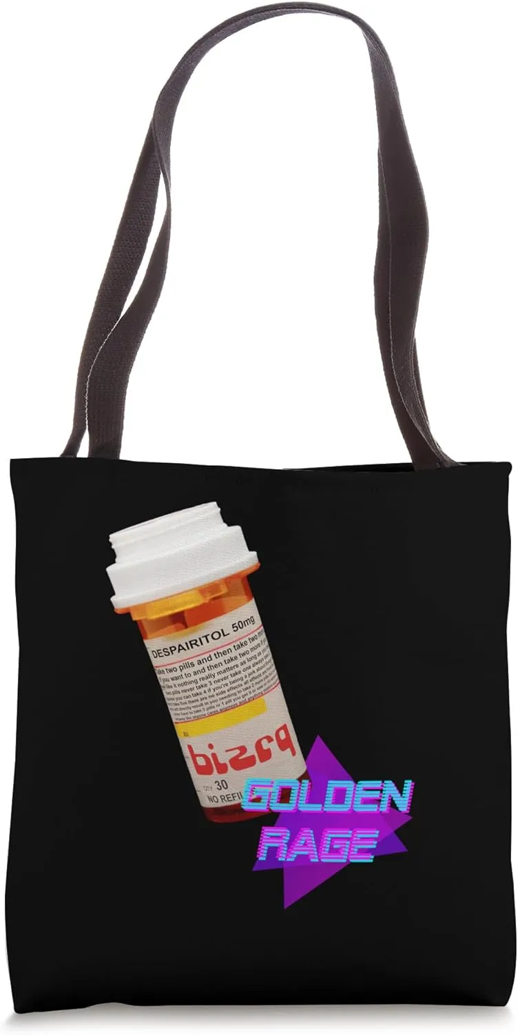 Bizrq Golden Rage Tote Bag