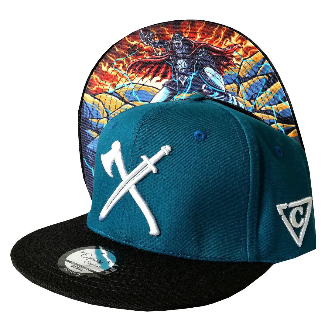 Bogatyr Snapback - Blue/Black