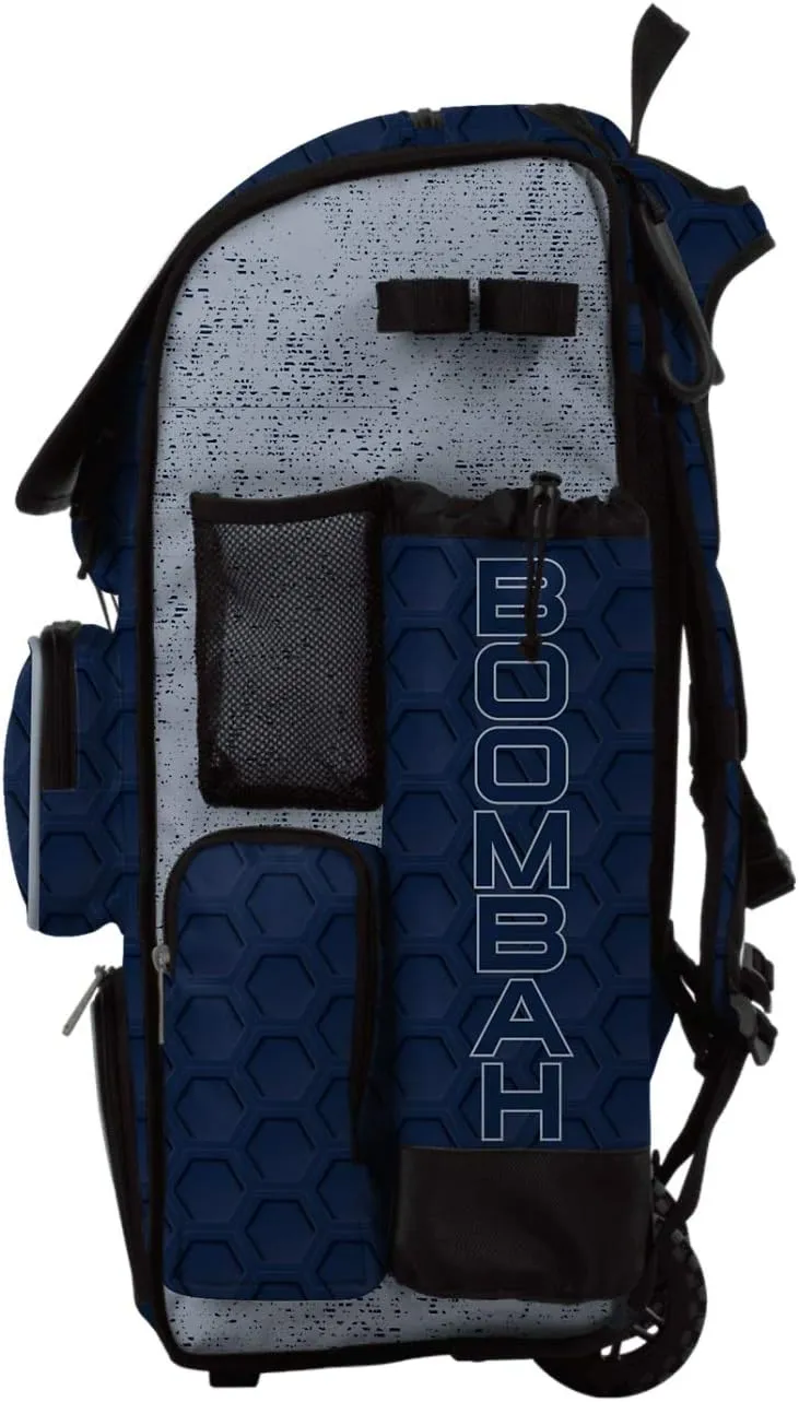 Boombah Superpack Hybrid Rolling Bat Bag 3DHC - Multiple Colors - Wheeled & Backpack Version