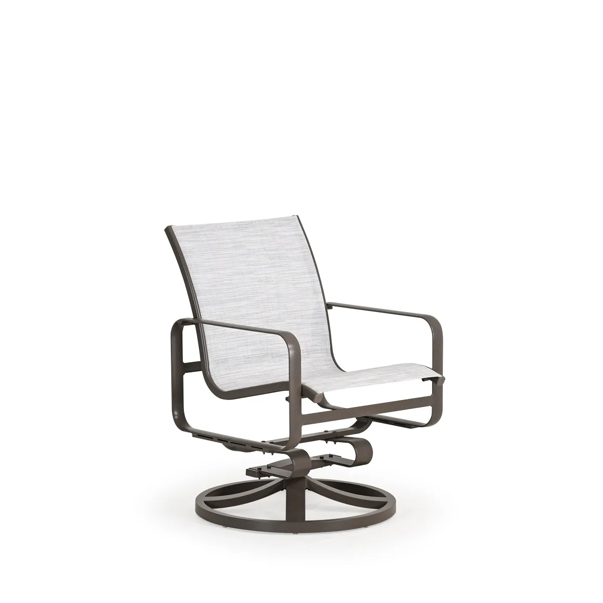 Brasilia Outdoor Swivel Sling Dining Chair