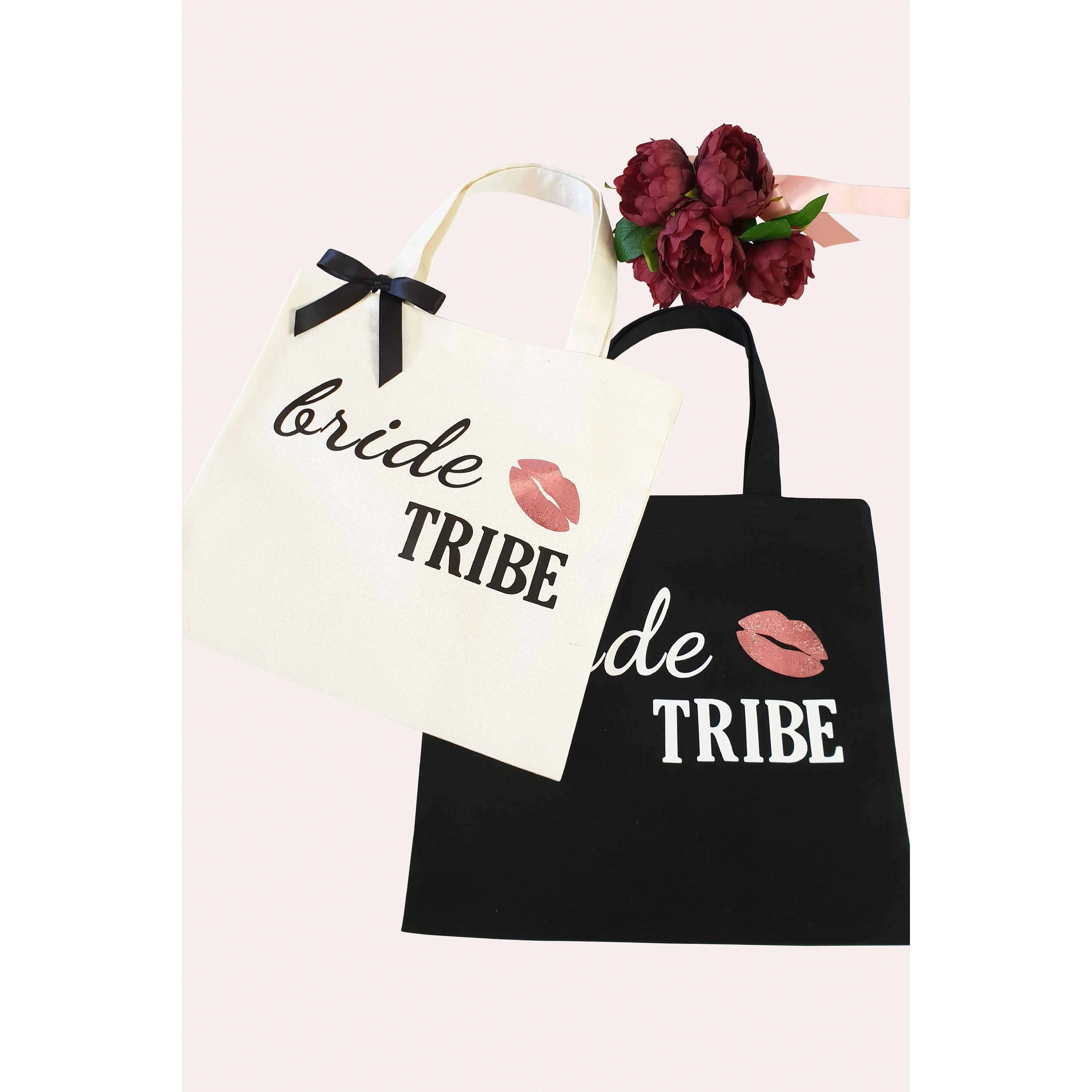 BRIDE TRIBE Cotton Canvas Tote Bag