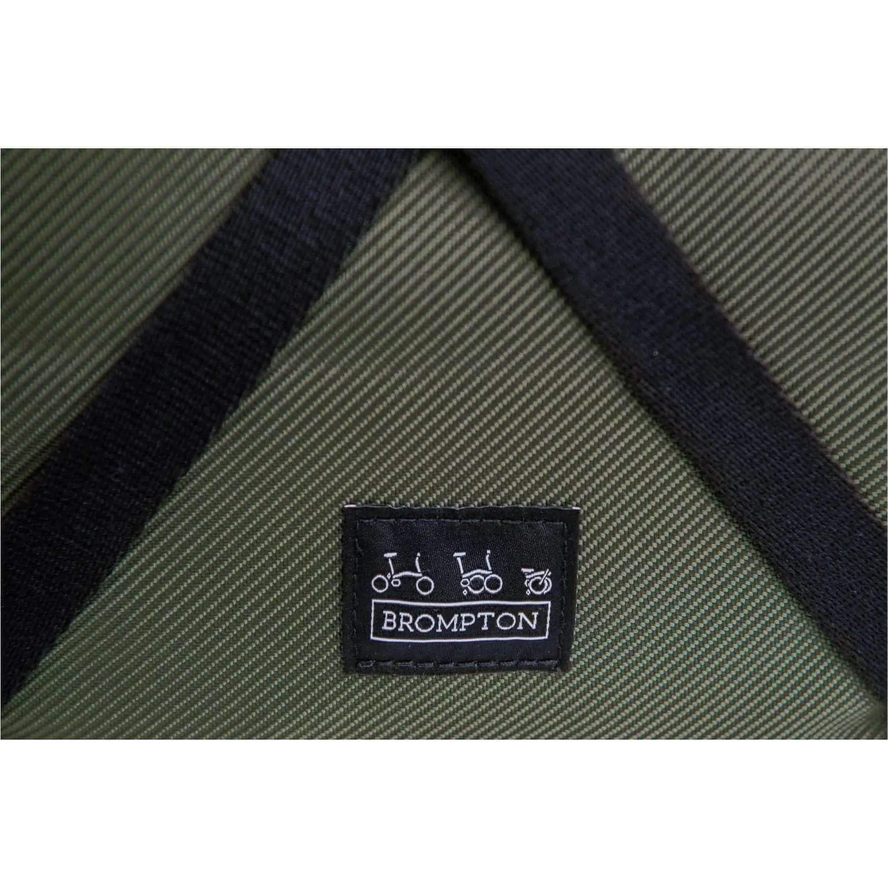 Brompton Borough Medium Roll Top Cycling Bag - Green