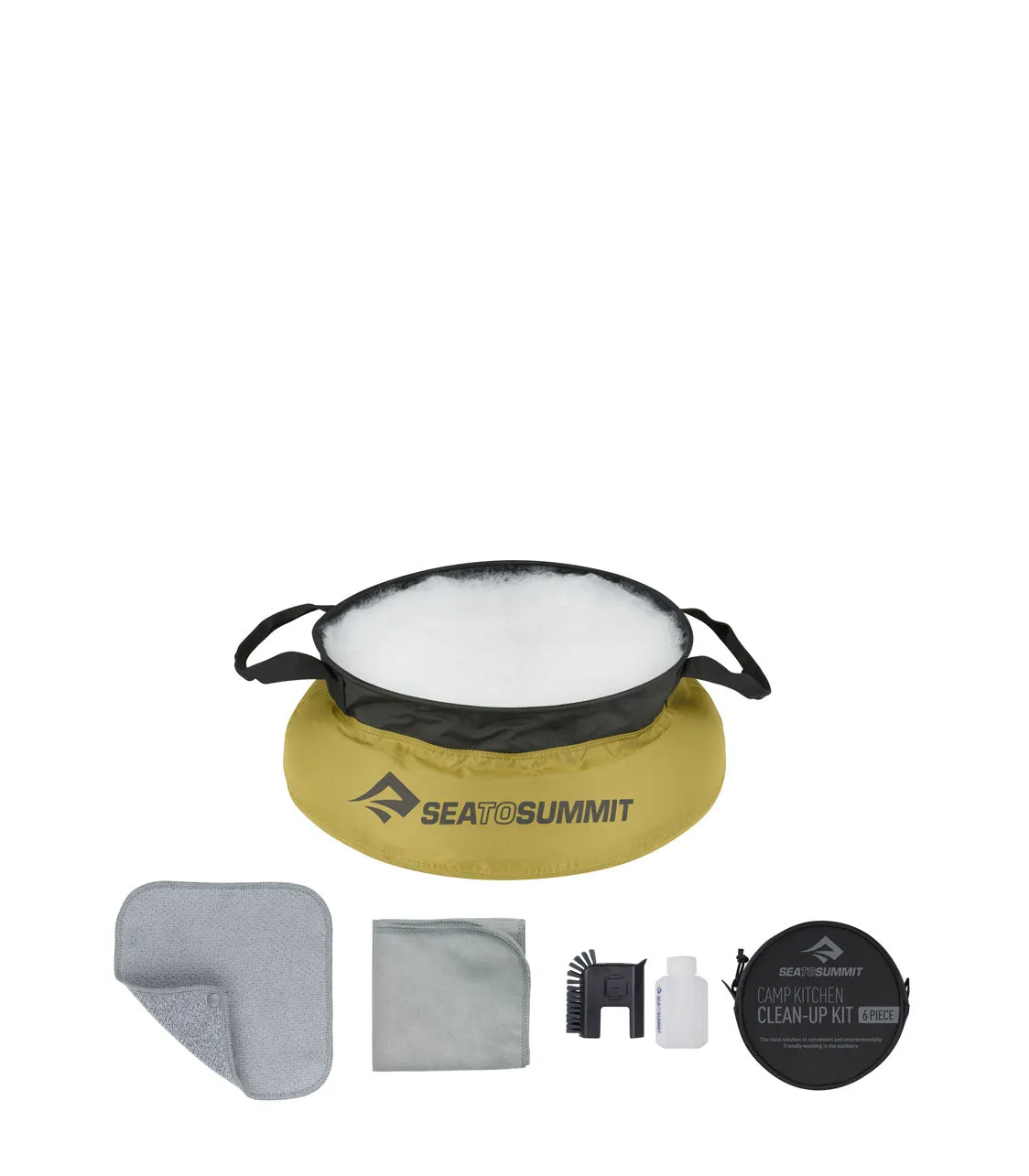 Camp Kitchen Clean-Up Kit Set 6 pieces