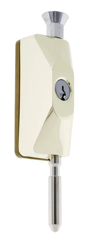 Carbine Chdpb-pb Heavy Duty Patio Bolt, C4 Keyed Alike KA2, Poly Bag, Polished Brass