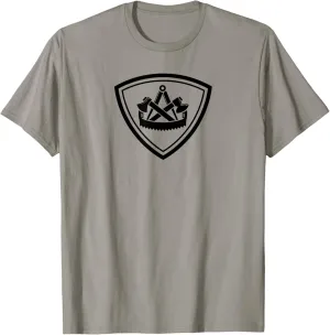 Carpenter's Zimmermann emblem with guild sign T-Shirt