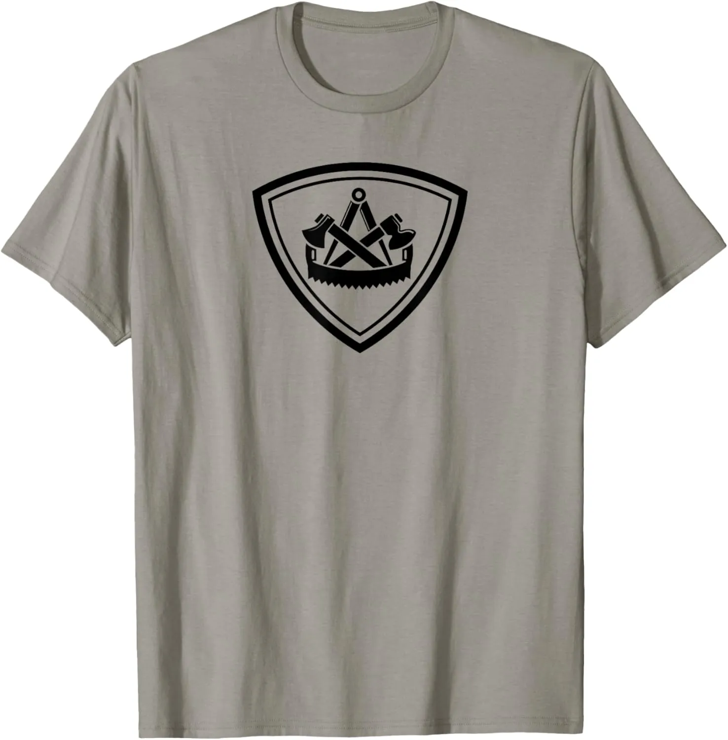 Carpenter's Zimmermann emblem with guild sign T-Shirt