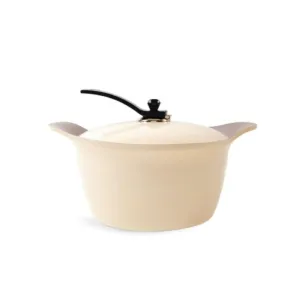 Ceramic Coated Casserole 20cm Cream