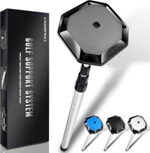 CHAMPKEY Oversized Golf Travel Bag Support System - Premium Anti-Impact Support Cover and Aluminum Alloy Rod - Excellent Golf Support Stick